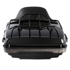 LED Light Speakers for Harley Touring (2009–2013) - King Trunk Backrest Mount Rack