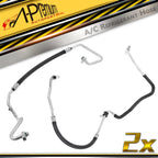 2X A/C Suction & Discharge Line Hose for Mitsubishi Lancer (2010)