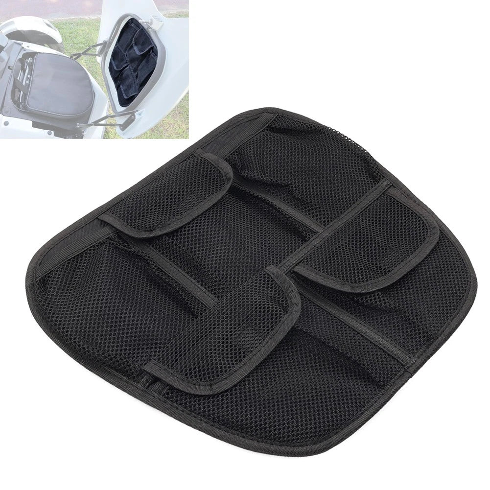 Front Trunk Organizer 5 Mesh Pocket Bag for Can Am Spyder F3 F3S F3T F3LT (2015–2024)