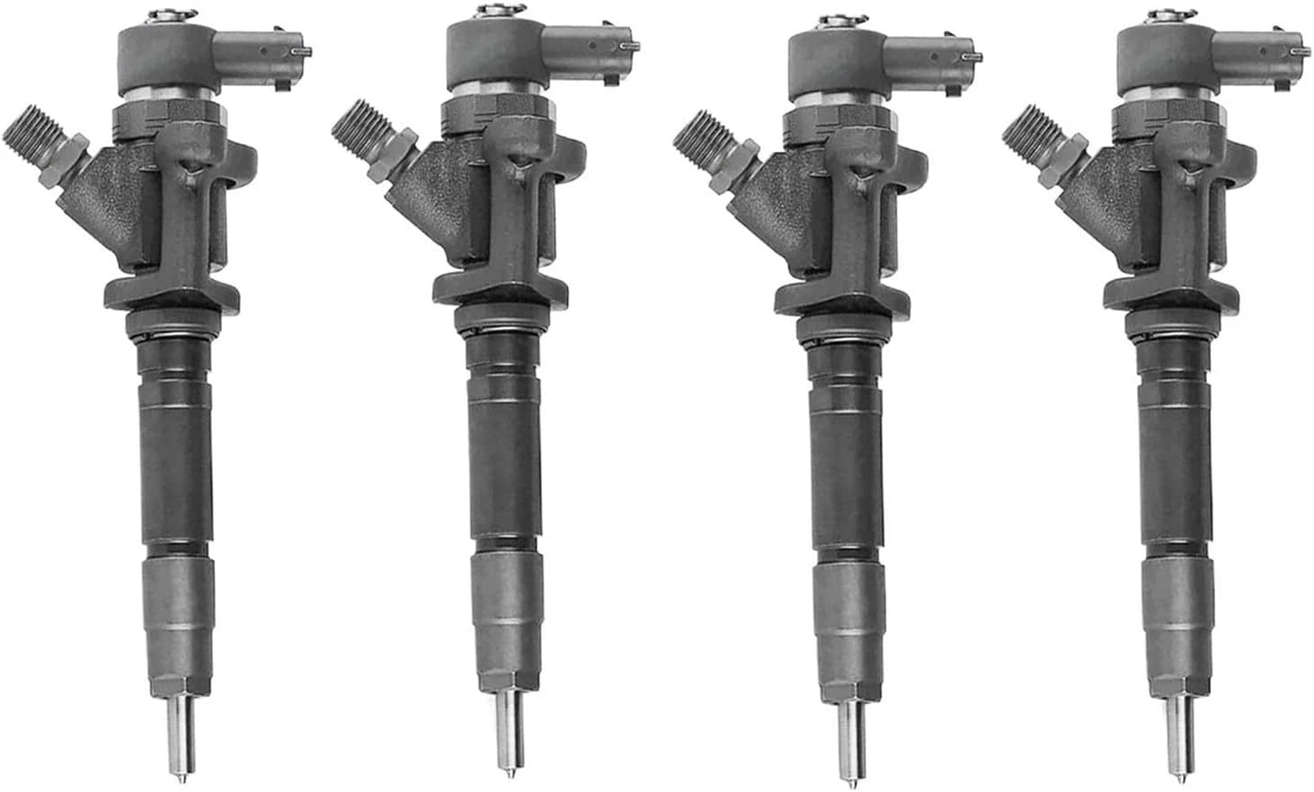 Set of 4 Fuel Common Rail Injectors 0445120048 for Mitsubishi Canter (4M50-T5)
