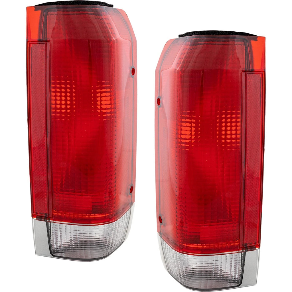 Tail Light Set for Ford F-150 Standard Cab (1987-1990)