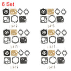 Set of 6 Carburetor Kits for Tillotson RK-23HS RK-17HS Homelite Stihl 051 Echo CS60