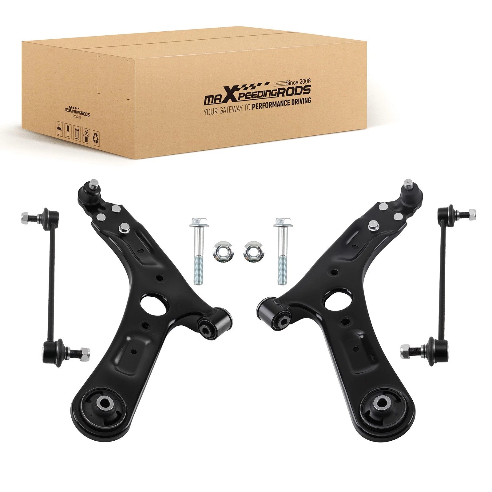 Front Lower Control Arm w/ Ball Joint Assembly for Kia Soul (2014–2019) K750523