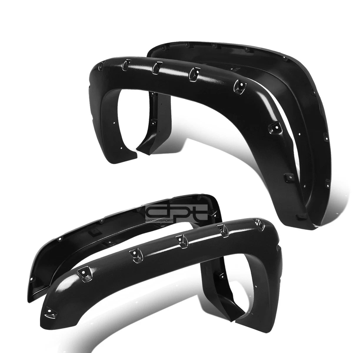 2X Pocket-Riveted Wheel Fender Flares for Silverado (2003–2007) 78.7"/97.6" Bed