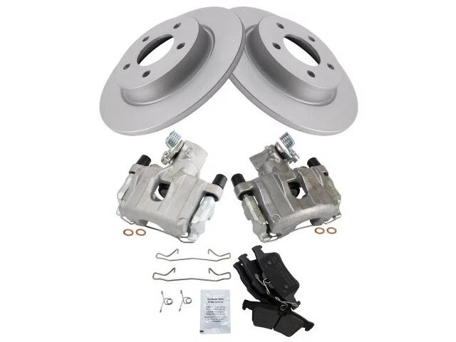 Rear Brake Pad Rotor Caliper Set for Mazda 3 (2006–2008) BK576NB