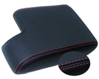 Center Console Armrest Cover for BMW E36 (1992–1999) Red Stitch