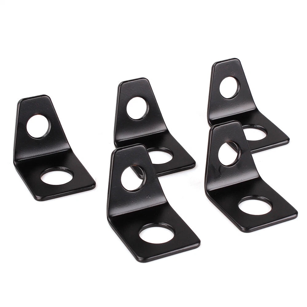 5PCS Seat L-Bracket Hardware Kit for Universal Applications (90 Degree)