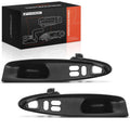 2X Front Textured Black Interior Door Handle for Ford Mustang (1994–2000)