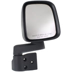 Right Manual Folding Mirror for Jeep Wrangler (2003–2006) Textured Black
