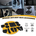 Soft Black Car Interior Anti-Dust Mats Accessories for Dodge Challenger (2015–2023)
