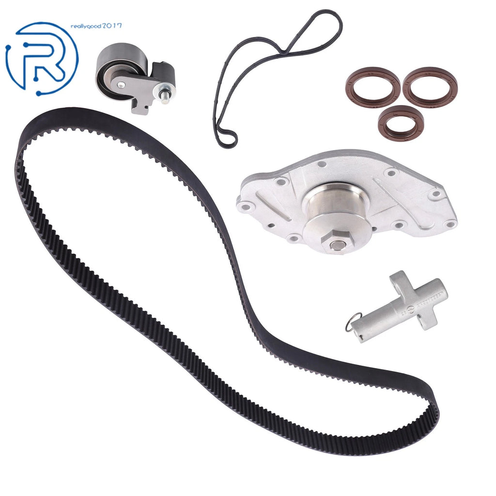 Timing Belt Water Pump Kit with Tensioner for Chrysler Dodge VW (2005–2010)