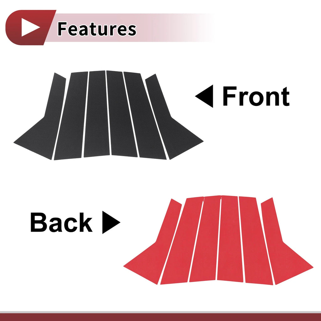 Door Pillar Window Trim for Hyundai Veracruz (2007–2012)