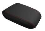 Console Lid Pull Over Cover Leather for Jeep Grand Cherokee (1999–2004) Red Stitch
