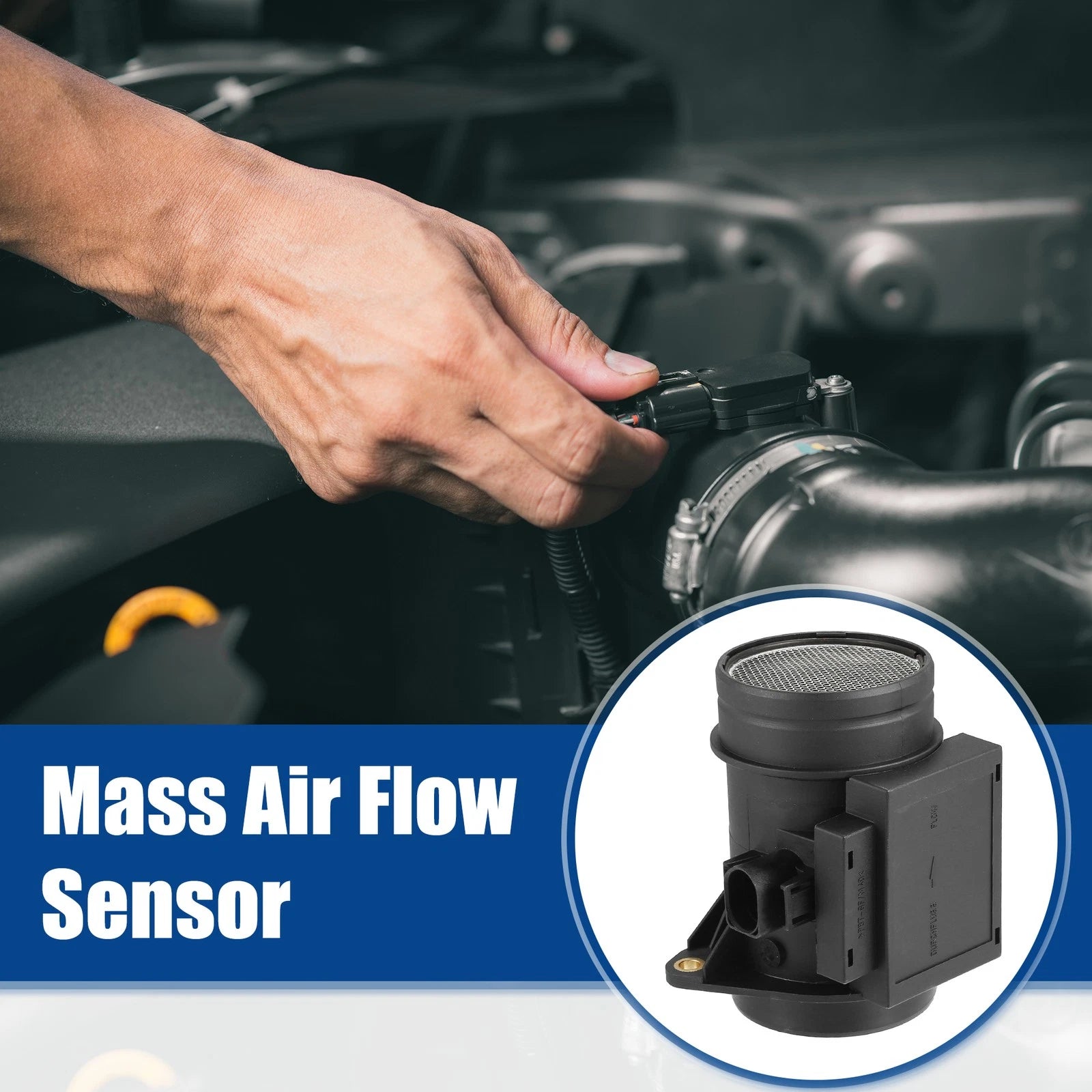 Mass Air Flow Sensor for Volkswagen Golf (1999–2003) No. 074906461