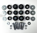 Subframe Body Mount Bushing Kit with Hardware for 1967-1972 Camaro Firebird 69-72 Nova