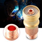 Brass Collets Body Gas Lens Connector for Tig WP-17/18/26 (1PC)