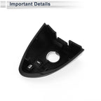 Front Left Door Handle Lock Cylinder Cover for Toyota Corolla (2014–2018) Black