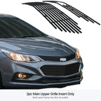 Stainless Black Billet Grille Insert for Chevy Cruze (2016-2018)