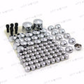 Set of 4 Bolts Toppers Caps for Harley Softail Twin Cam (2007–2010) Chrome
