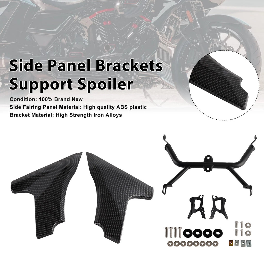 Side Panel Brackets for CVO Road Glide FLTRXSE (2023–2025) Cbn 121 117