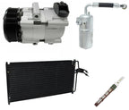 AC Compressor Kit With Condenser for Ford F-150 2000–2003 (4.6L 5.4L)