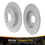 Set of 2 Rear Brake Rotors for Polaris RZR Turbo R (2023–2025) 1914169