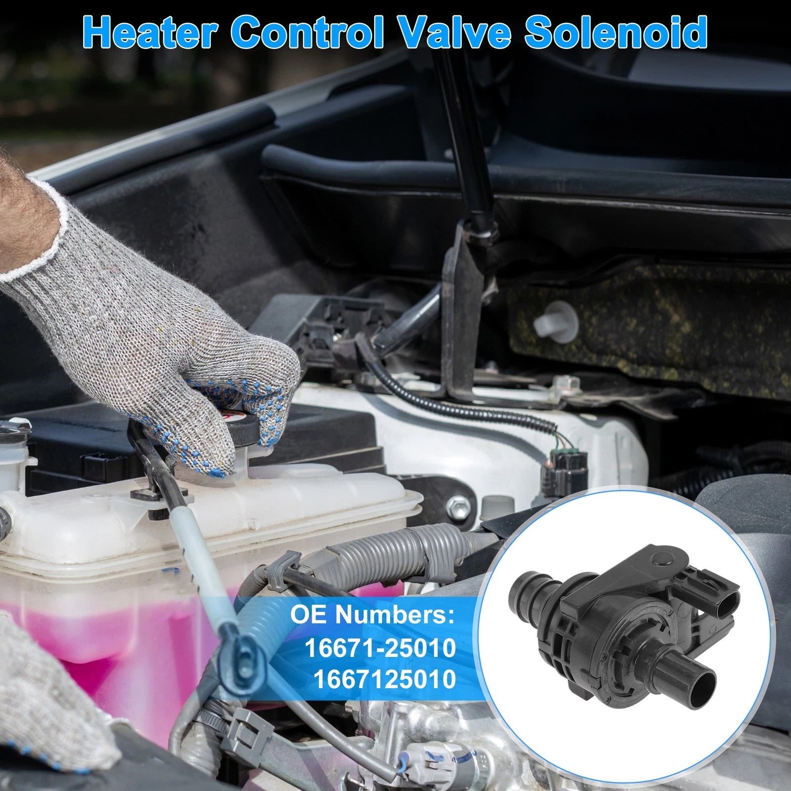 Heater Control Valve for Toyota Avalon Camry (2020–2021) 16671-25010