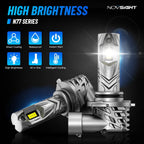 Set of 2 NOVSIGHT 9005 LED Headlight Bulbs for High Beam (20000LM)