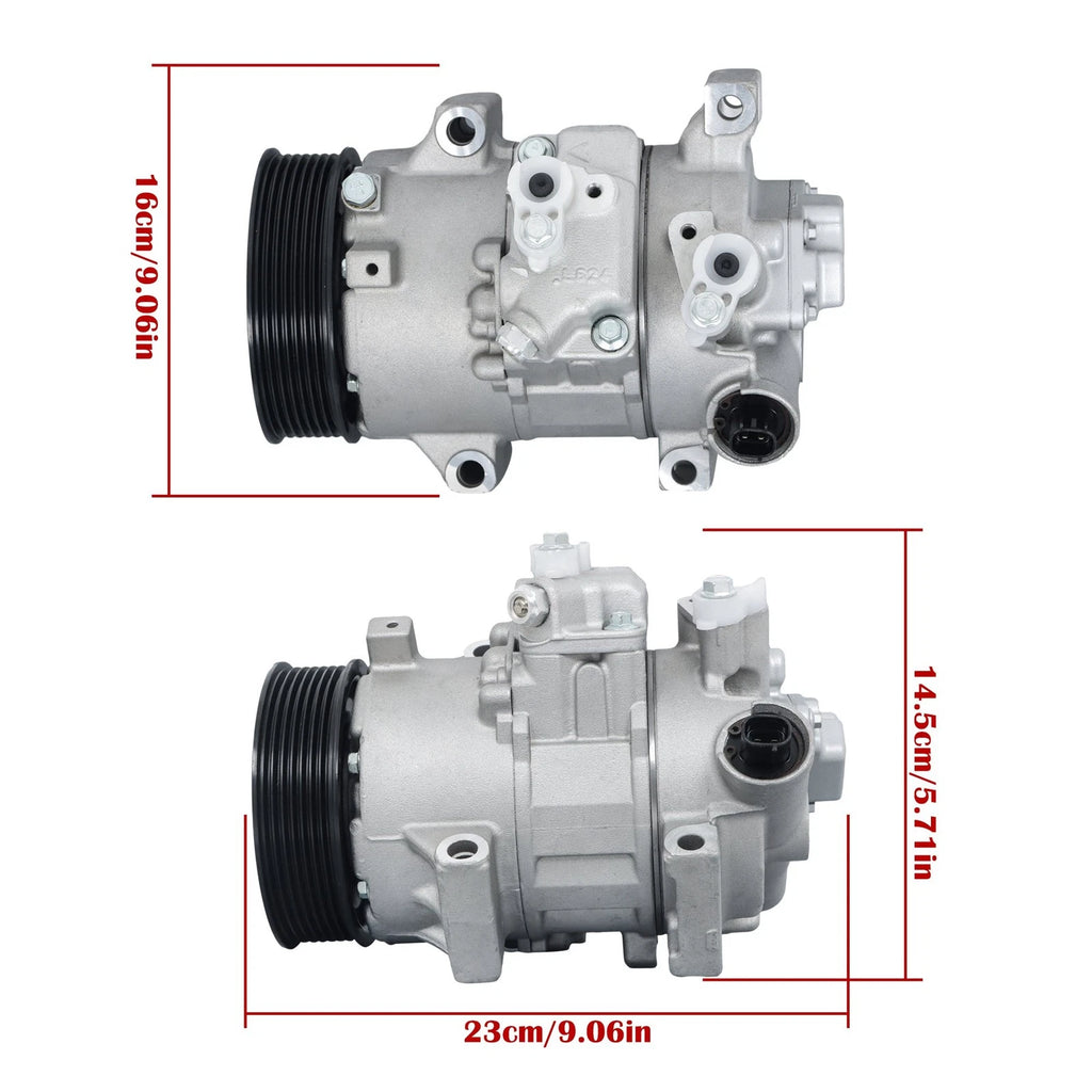 AC Compressor for Toyota xB (2008–2015) & Corolla (2009–2013)