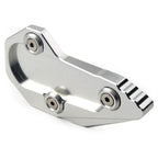 Silver Kickstand Side Stand Pad for BMW R1200R R1200RS LC (2015-2016)