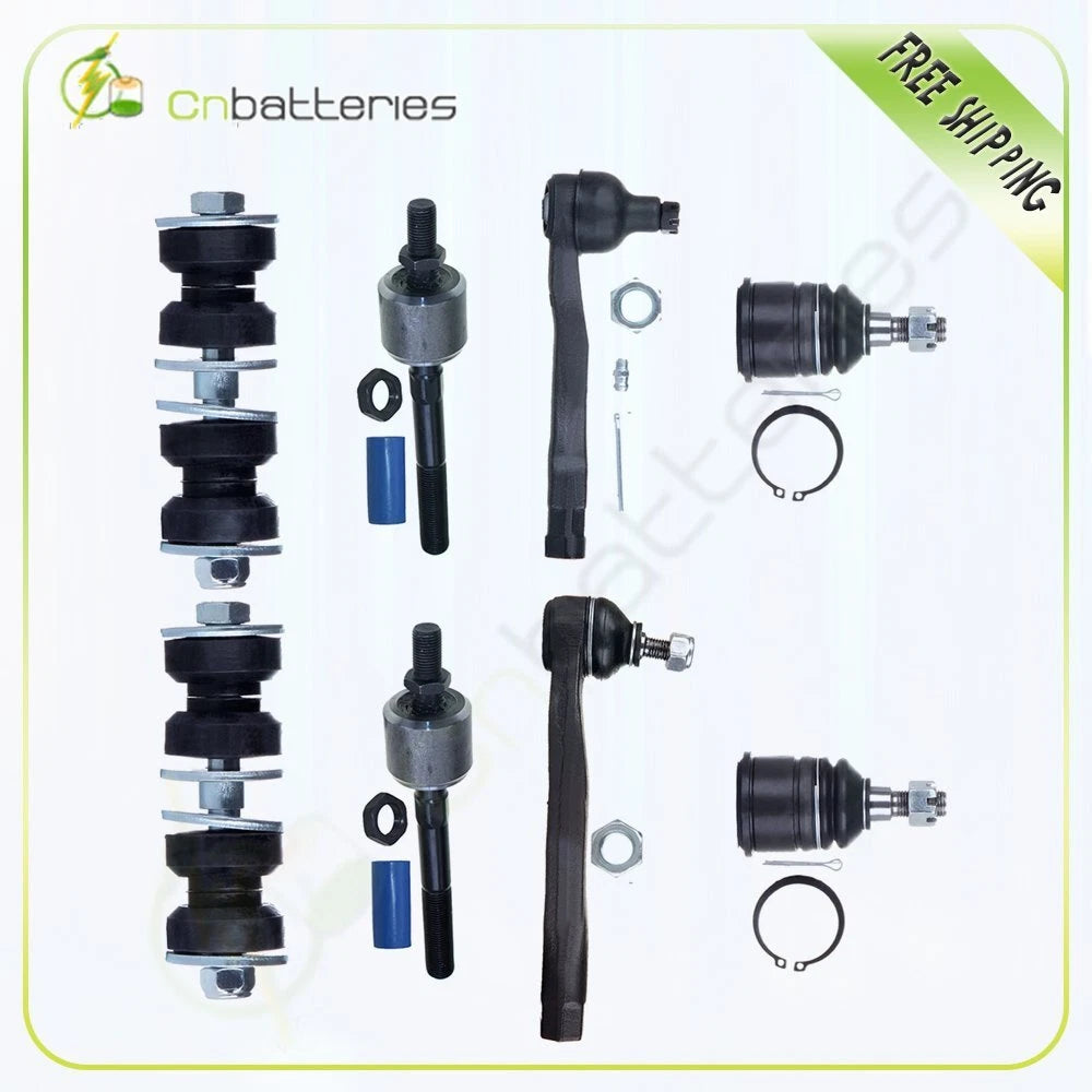 Suspension Kit with Ball Joints, Tie Rod Ends, Sway Bar Links for Honda CRX (1988–1991)