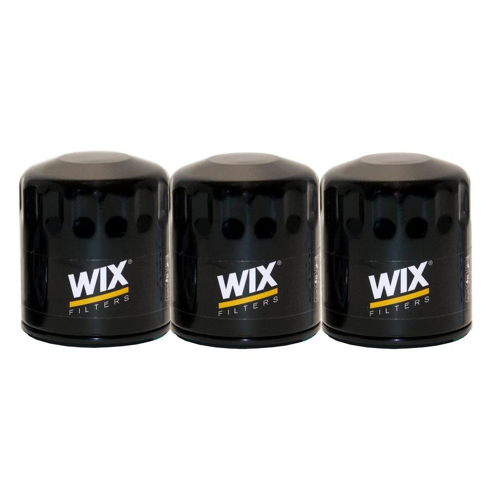 Set of 3 Engine Oil Filters for Cadillac, Chevy, GMC, Jeep, Pontiac, Saab