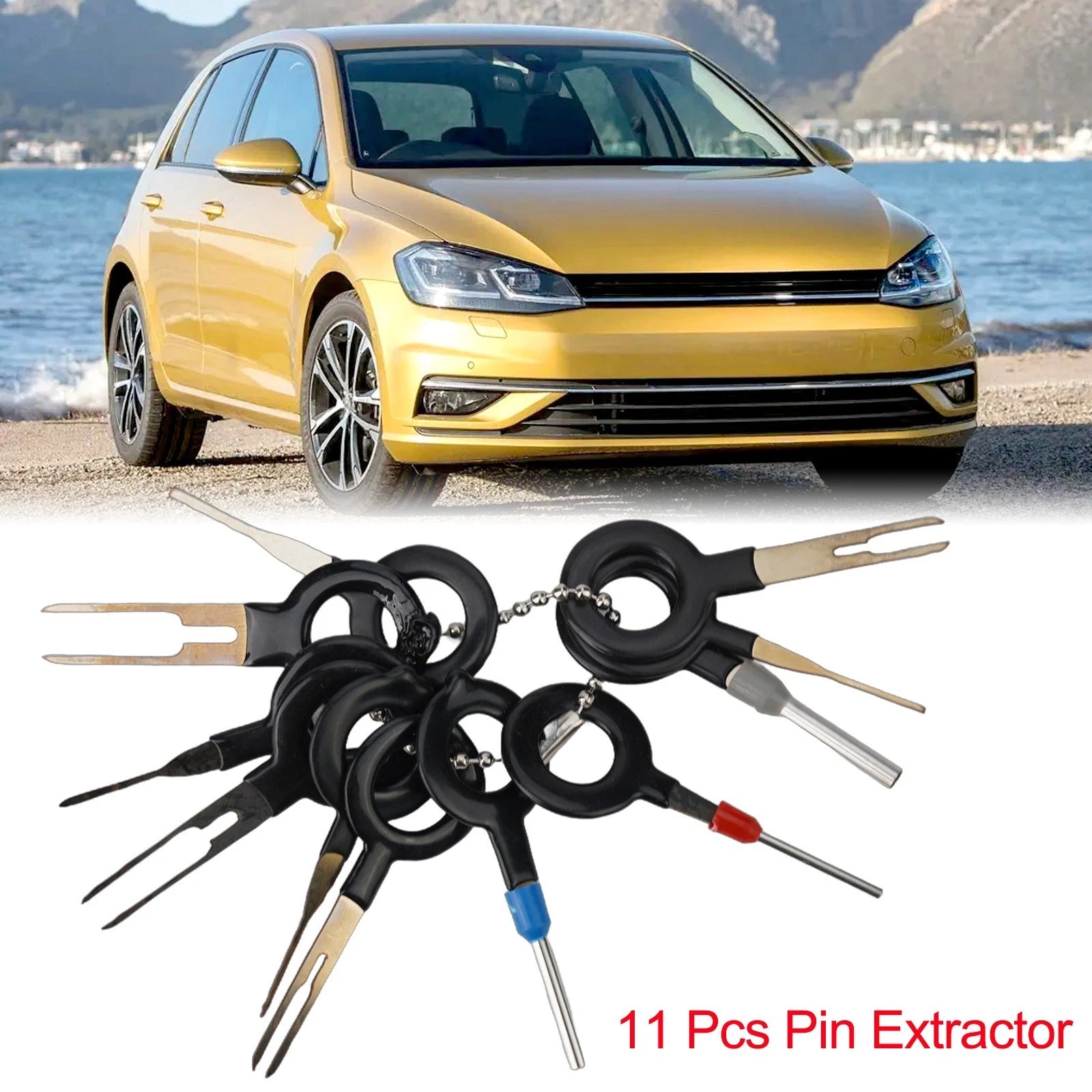 Set of 11 Terminal Removal Tools for Car (Universal)