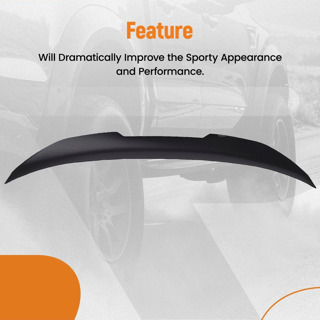 Black Rear Trunk Spoiler for BMW F36 4 Series (2014–2019) PSM Style ABS