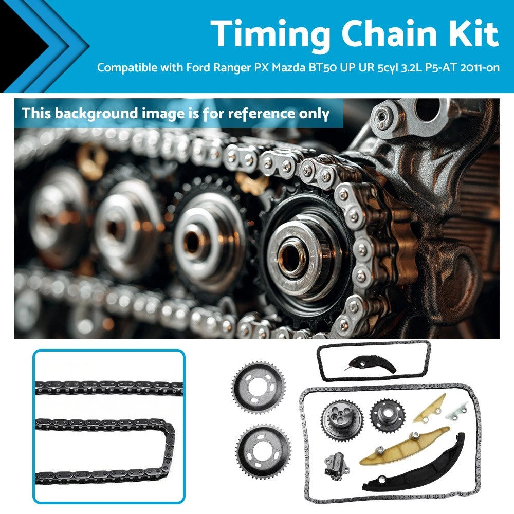 Engine Timing Chain Kit for Ford Ranger PX Mazda BT50 3.2L P5-AT (2011–Present)