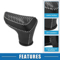 Gear Shift Knob Cover for Hyundai Elantra 2021-2023 Black Gray