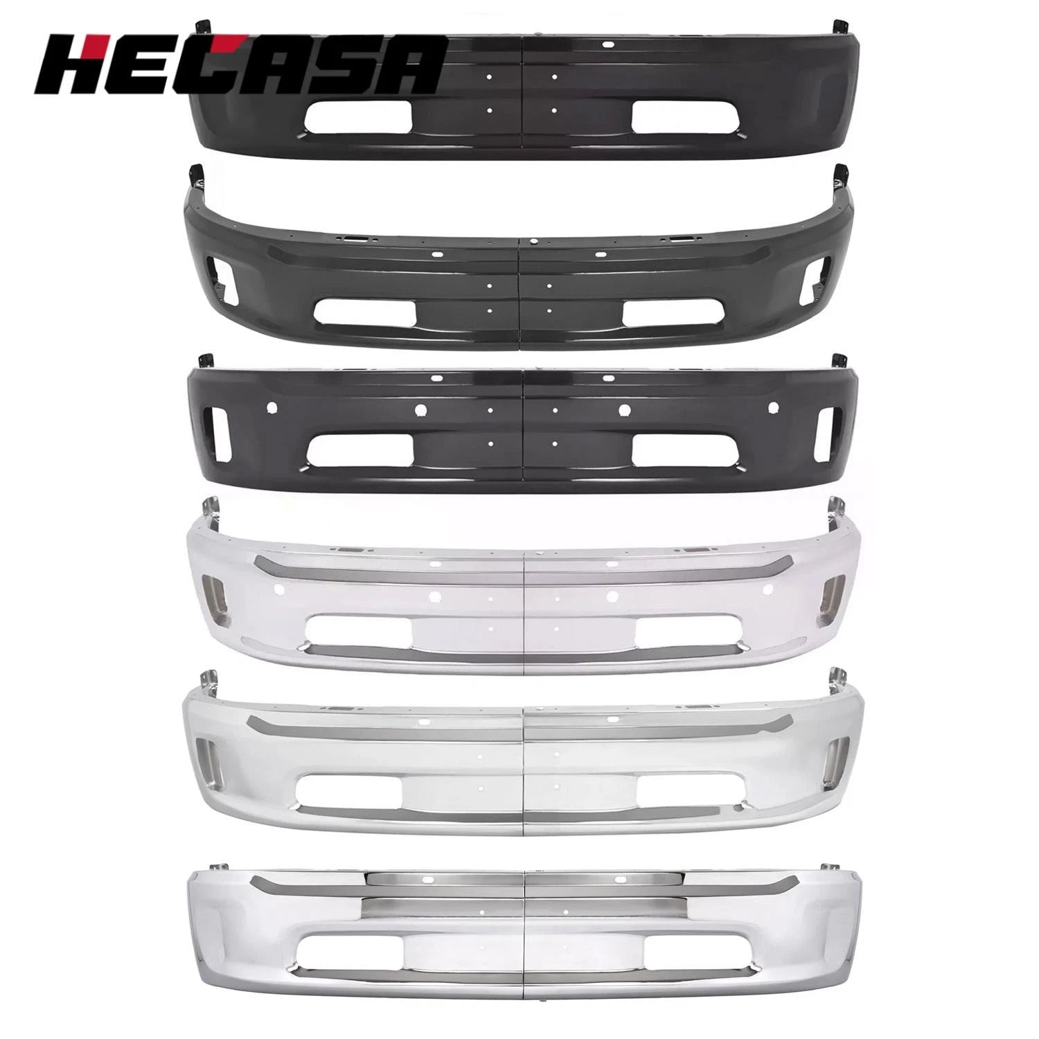 Chrome Front Bumper Face Bar for Ram 1500 (2013–2024)