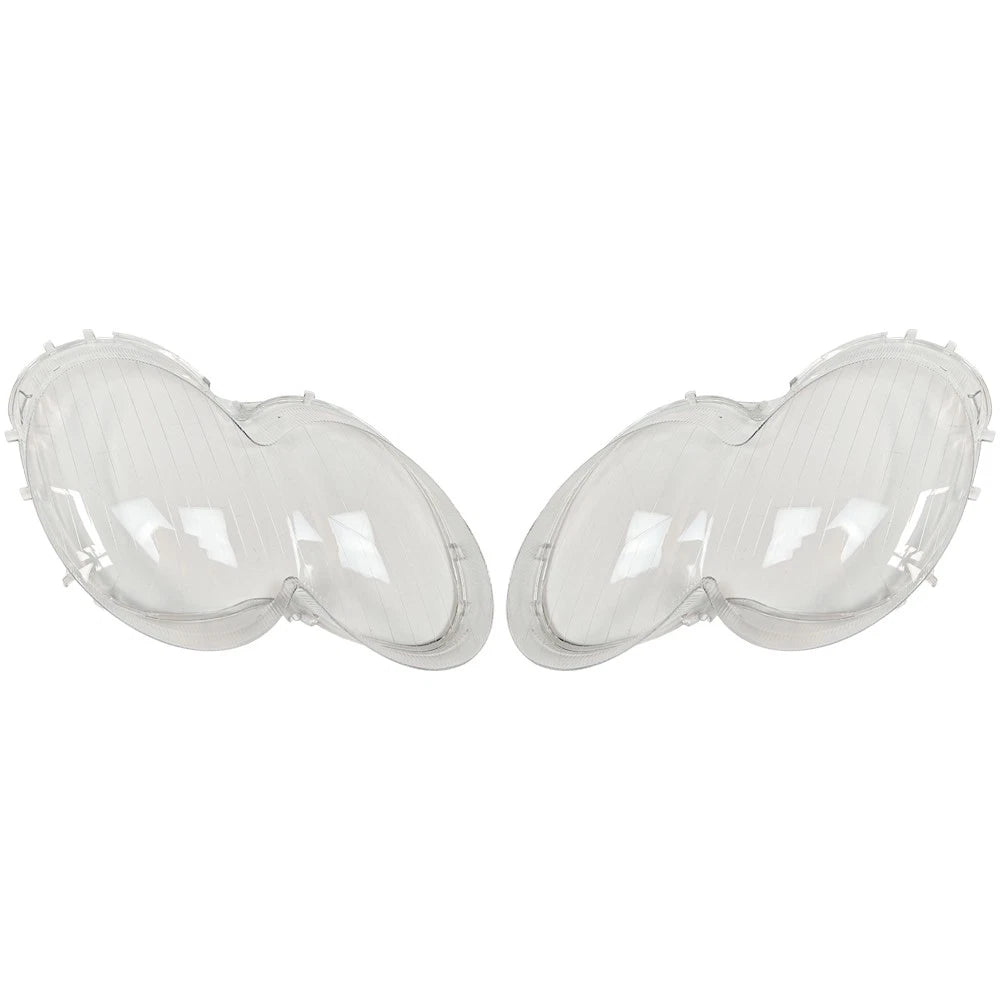 1 Pair Clear Front Headlight Lens Cover for Mercedes-Benz SL500 (2003–2008)