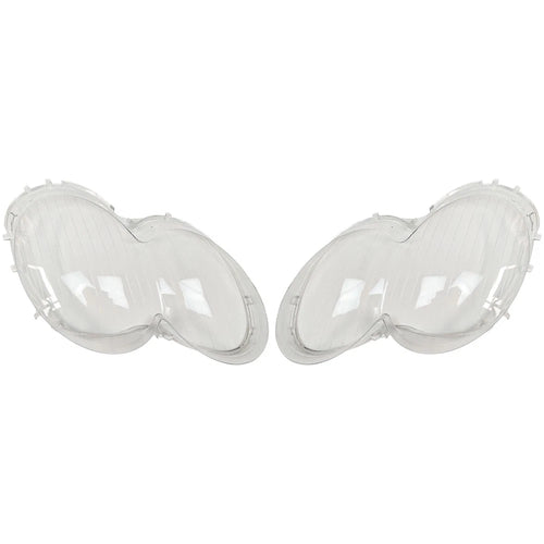 1 Pair Clear Front Headlight Lens Cover for Mercedes-Benz SL500 (2003–2008)