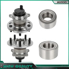 Set of 4 Front Rear Wheel Bearing Hub for Toyota Sienna (2004–2010)