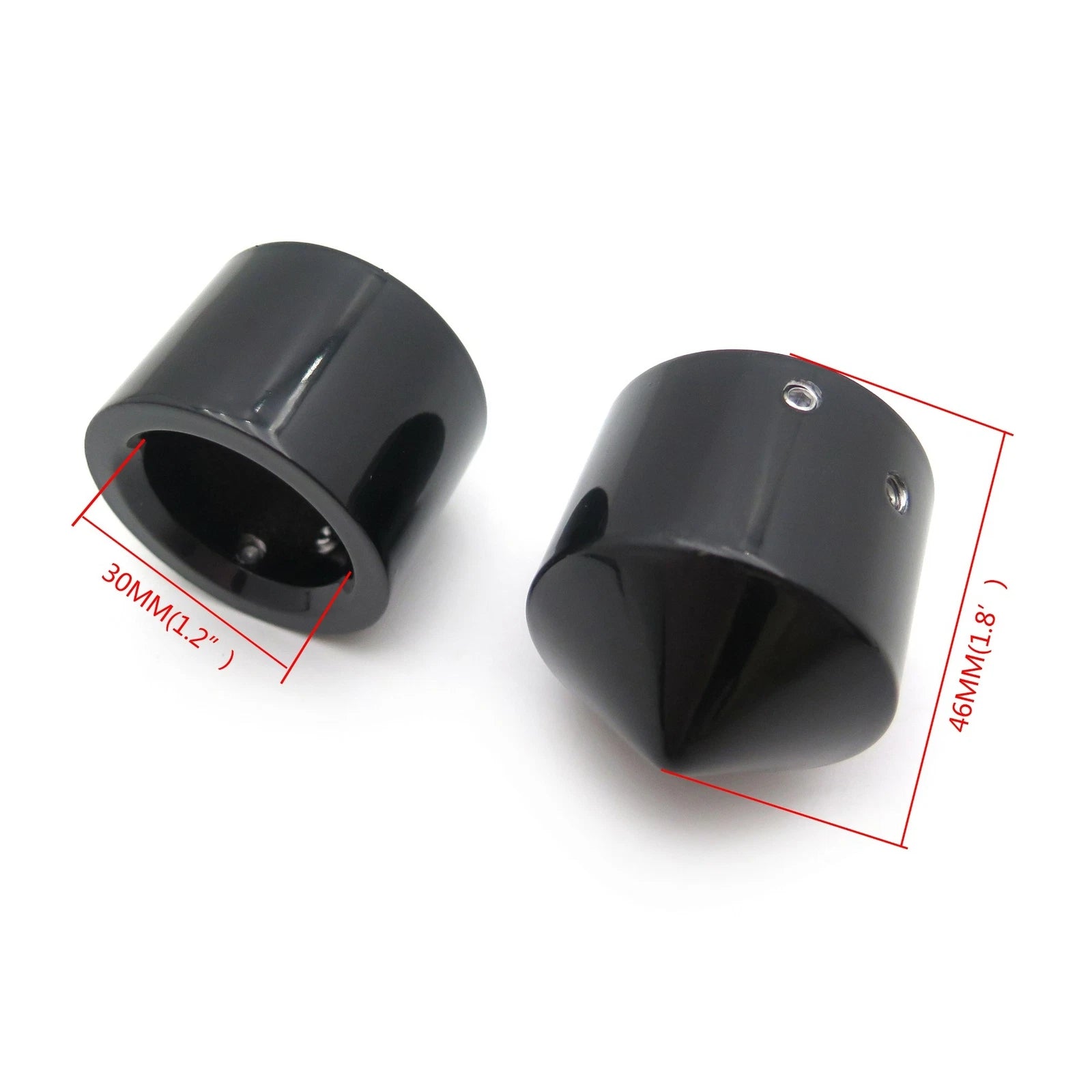 29mm Axle Nut Cap for Harley Choppers, Honda, Suzuki, Kawasaki, Yamaha