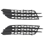 Pair Front Bumper Fog Grille Cover for Audi A6 C7 (2012–2015) 4G0807681