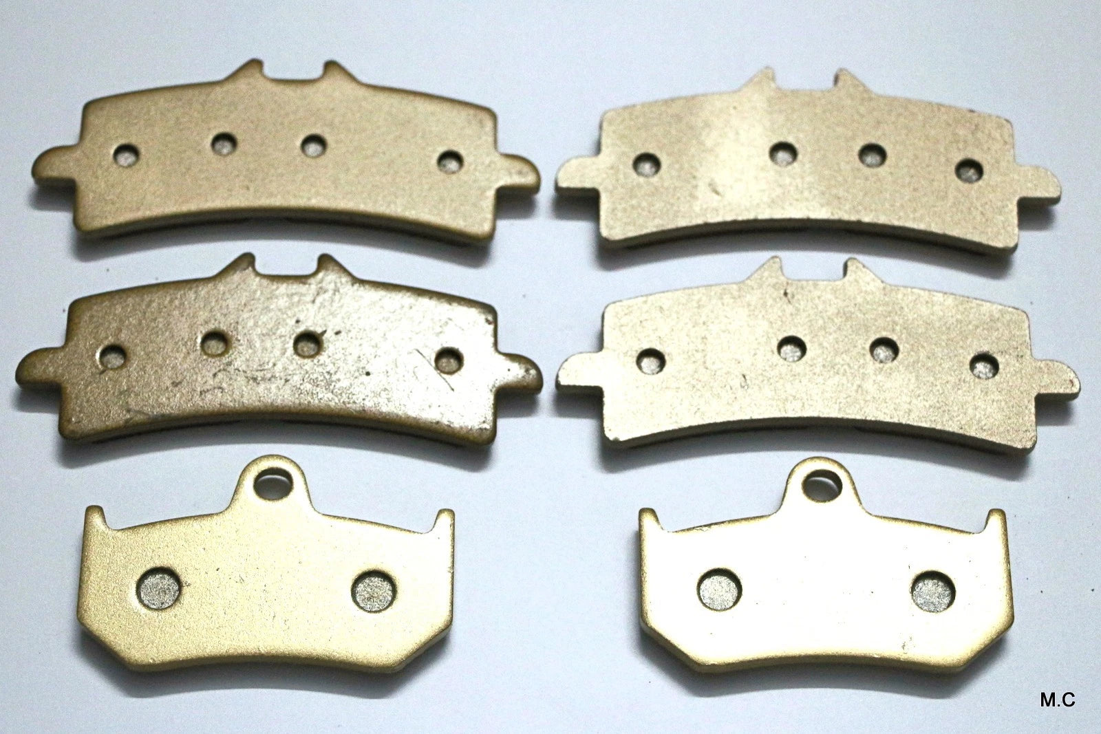 Set of 4 Brake Pads for MV Agusta F4RR, F4 RR, 312, Brutale 1090 RR (2010–2020)