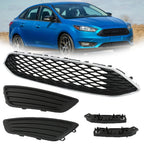 Front Bumper Grille Kit for Ford Focus (2015â2018)