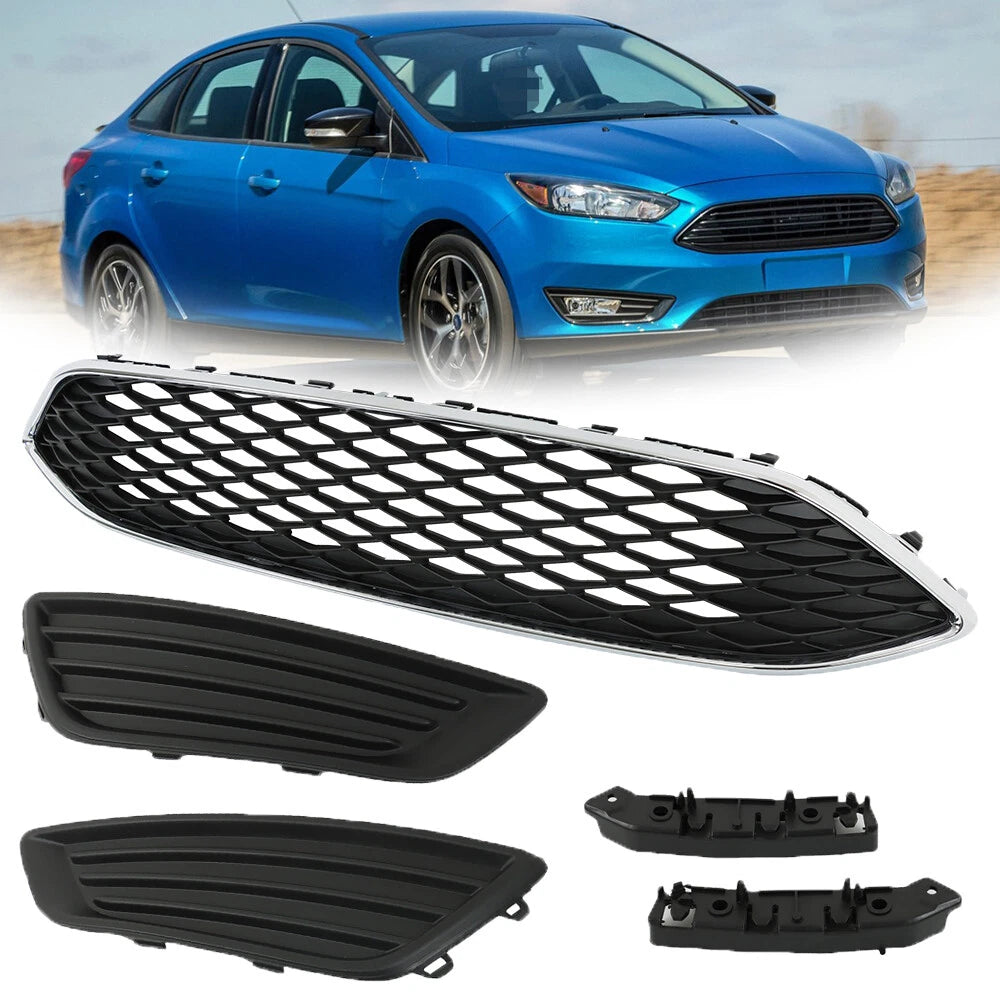 Front Bumper Grille Kit for Ford Focus (2015â2018)