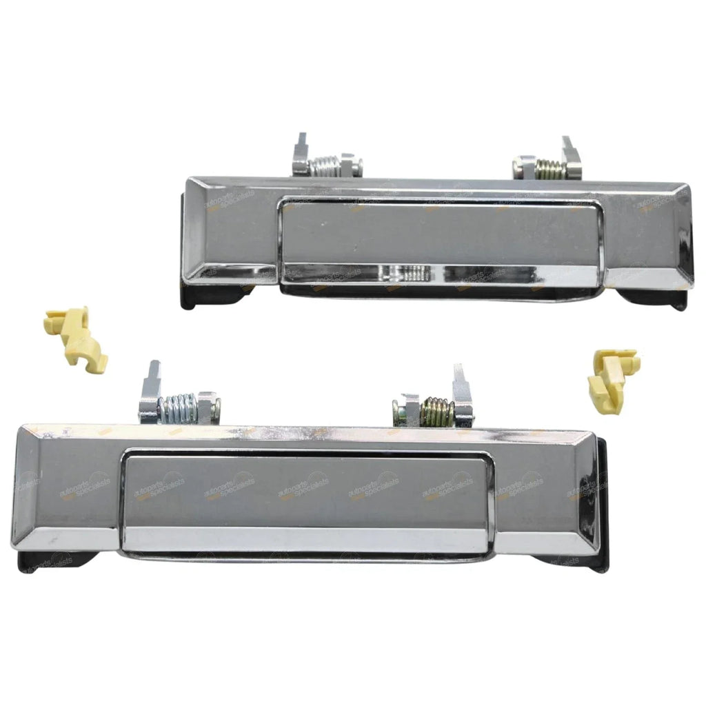 Chrome Door Handles 2 x Pair Set for Toyota Landcruiser 60/70/75/78/79