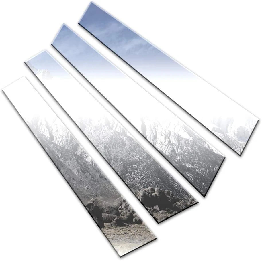 Chrome Pillar Post Trim Luxury FX 4pc for Honda Crosstour (2010–2015)