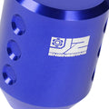 Shift Knob for Universal Fit (J2) - Aluminum Cylindrical Blue w/Adapters