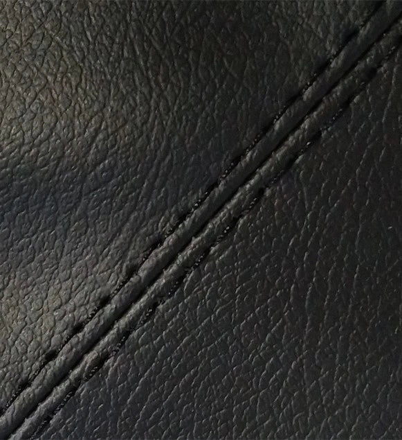 Manual Shift Boot for Subaru Forester (2003–2008) Black Leather Stitch