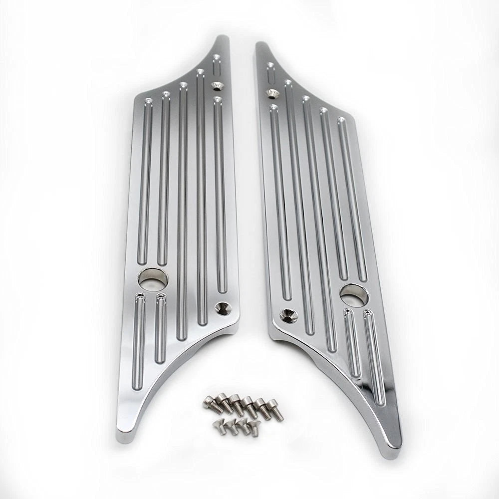 Saddlebag Latch Covers for Harley Touring (1993–2013) - CNC Machined
